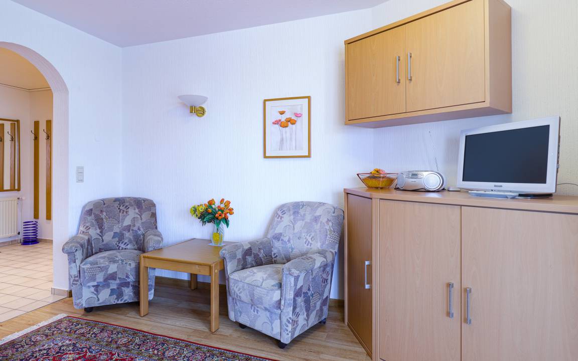 38 m&sup2; Ferienwohnung 1 Schlafzimmer 2 G&auml;ste