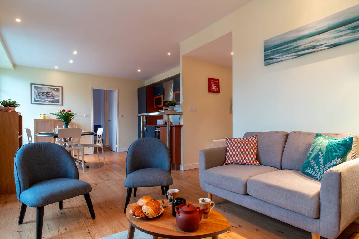 55 M² Ferienwohnung ∙ 2 Schlafzimmer ∙ 4 Gäste - Carnac