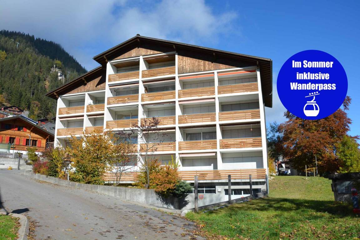 29 M² Ferienwohnung ∙ 1 Schlafzimmer ∙ 2 Gäste - Adelboden