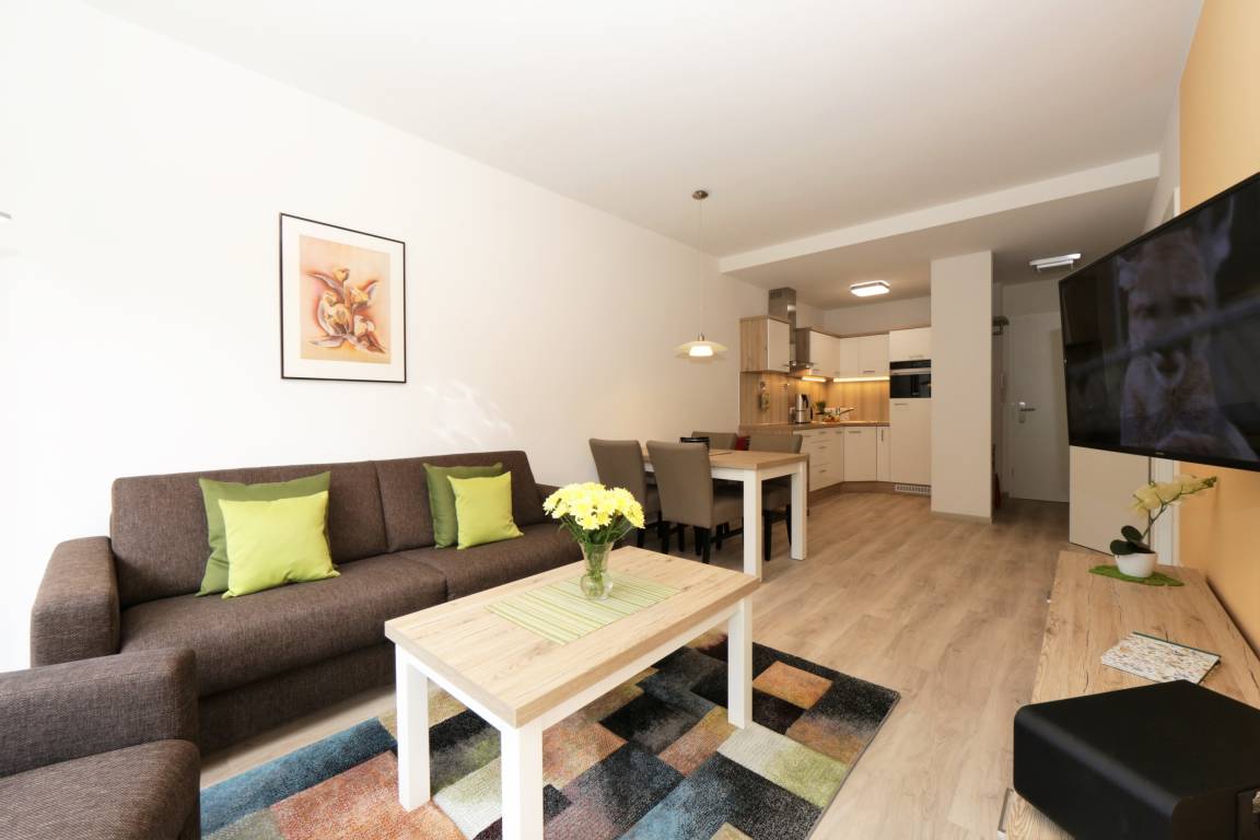52 m² Ferienwohnung ∙ 1 Schlafzimmer ∙ 4 Gäste – Bild 4