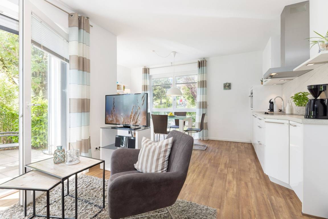 51 m² Ferienwohnung ∙ 1 Schlafzimmer ∙ 3 Gäste – Bild 6