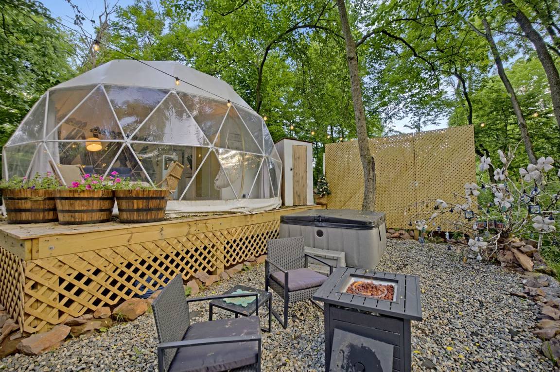 Camping-unterkunft ∙ 1 Schlafzimmer ∙ 2 Gäste - Virginia