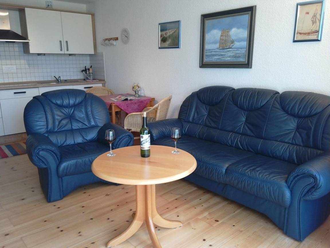 45 M² Ferienwohnung ∙ 1 Schlafzimmer ∙ 2 Gäste - Neuharlingersiel