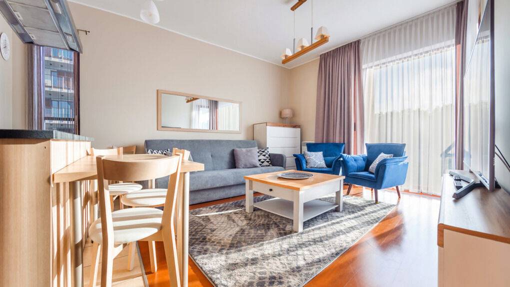 40 m² Ferienwohnung ∙ 1 Schlafzimmer ∙ 4 Gäste – Bild 2