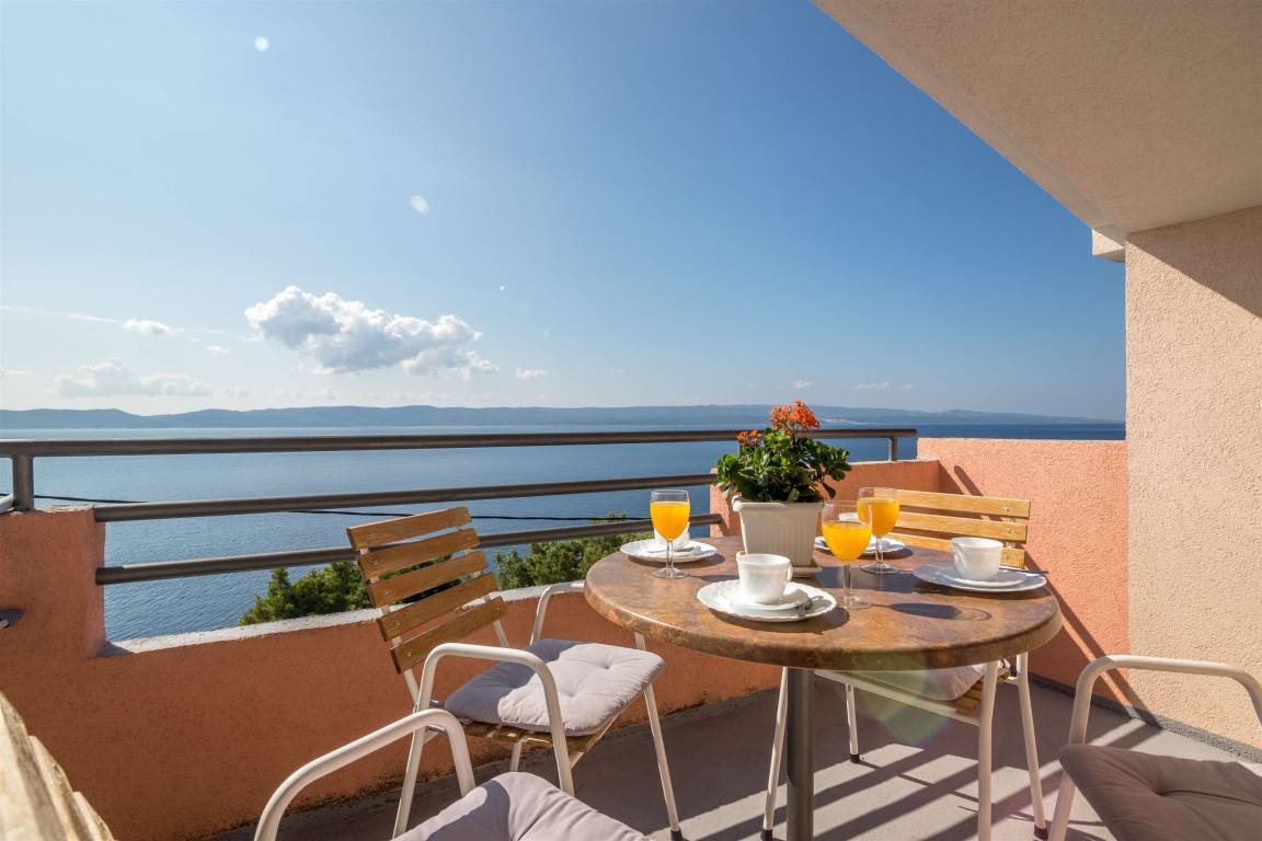 42 M² Apartamento ∙ 2 Habitaciones ∙ 4 Huéspedes - Brela