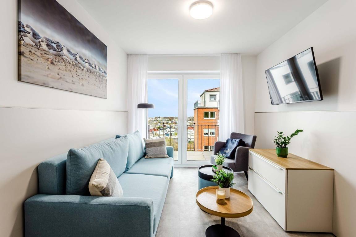 44 m² Ferienwohnung ∙ 1 Schlafzimmer ∙ 4 Gäste – Bild 8