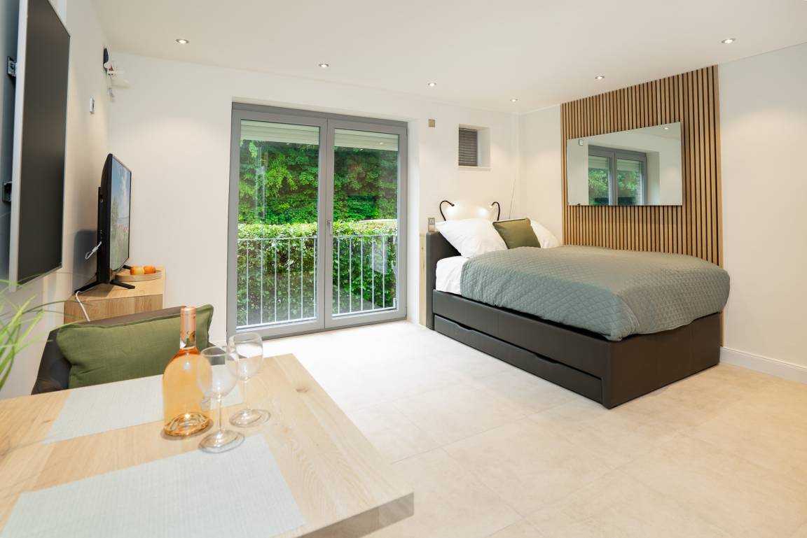 24 m&sup2; Ferienwohnung 1 Schlafzimmer 2 G&auml;ste