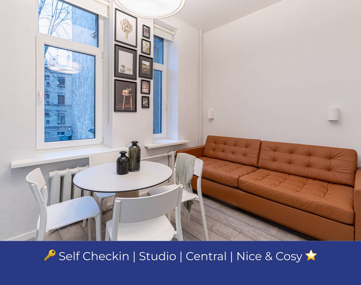 20 M² Ferienwohnung ∙ 2 Gäste - Riga