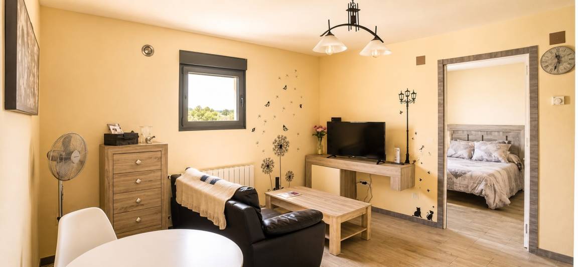 30 M² Ferienwohnung ∙ 1 Schlafzimmer ∙ 2 Gäste - Ábalos