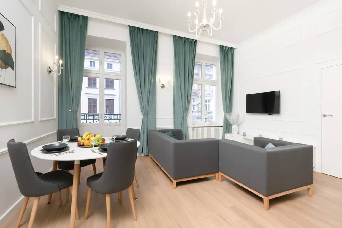 Apartamento ∙ 1 Habitación ∙ 4 Huéspedes - Łódź