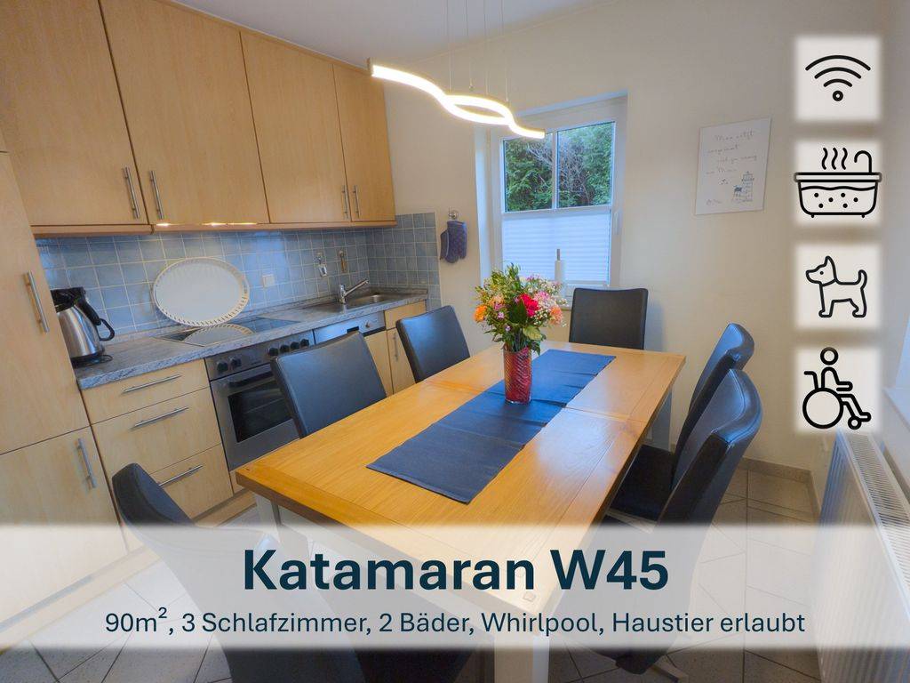 91 M² Village Vacances ∙ 3 Chambres ∙ 6 Personnes - Butjadingen
