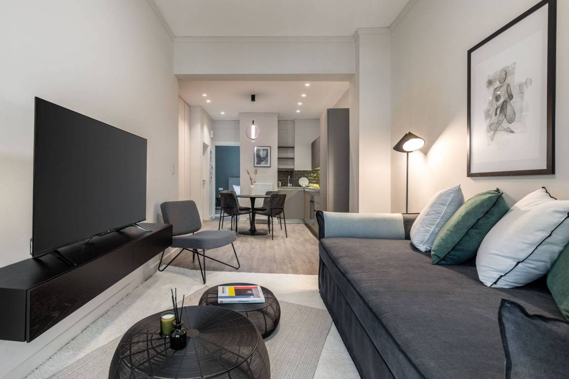 65 M² Appartamento Vacanza ∙ 2 Camere Da Letto ∙ 6 Ospiti - Atene