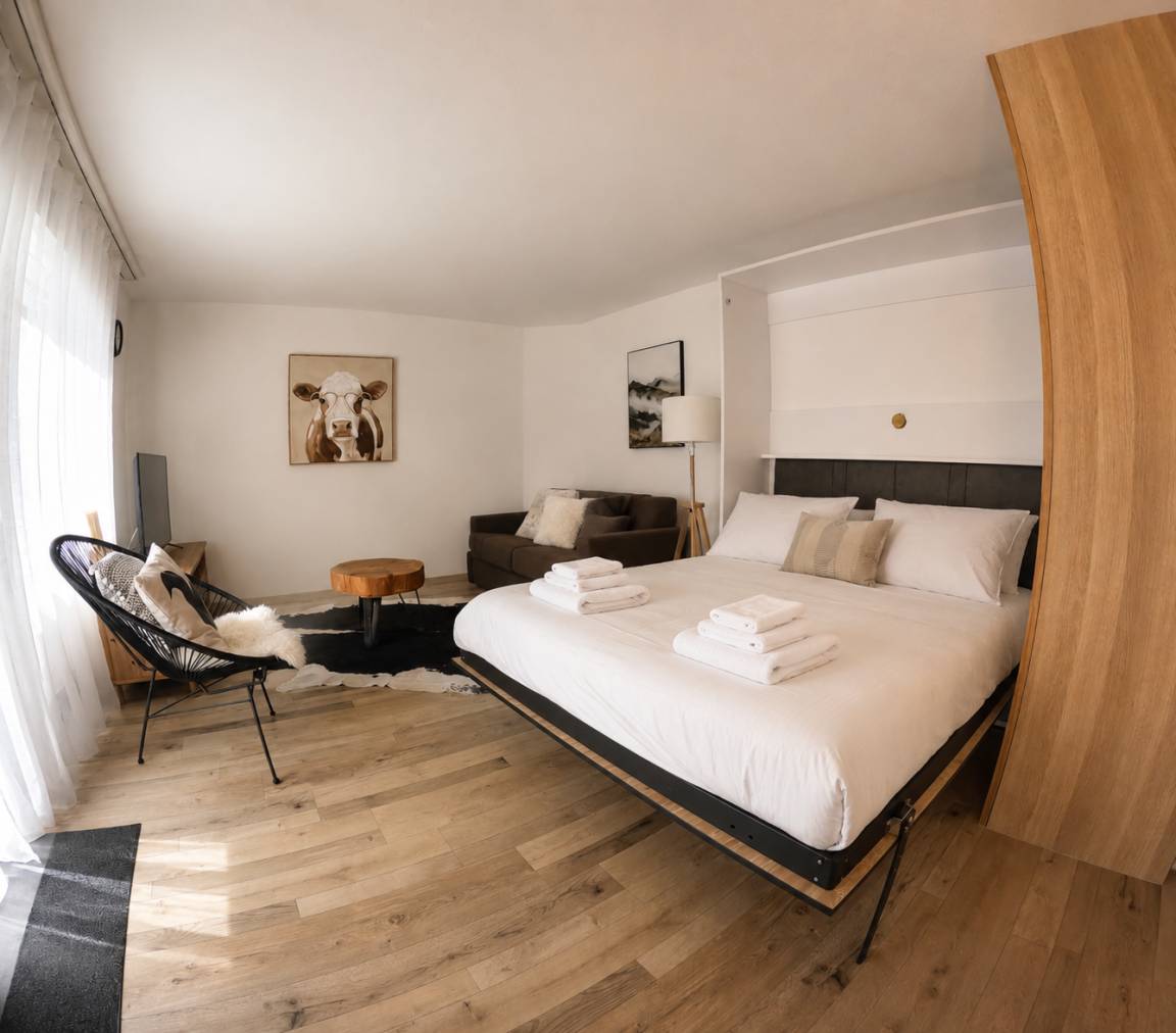 36 M² Apartment ∙ 1 Bedroom ∙ 3 Guests - Leukerbad