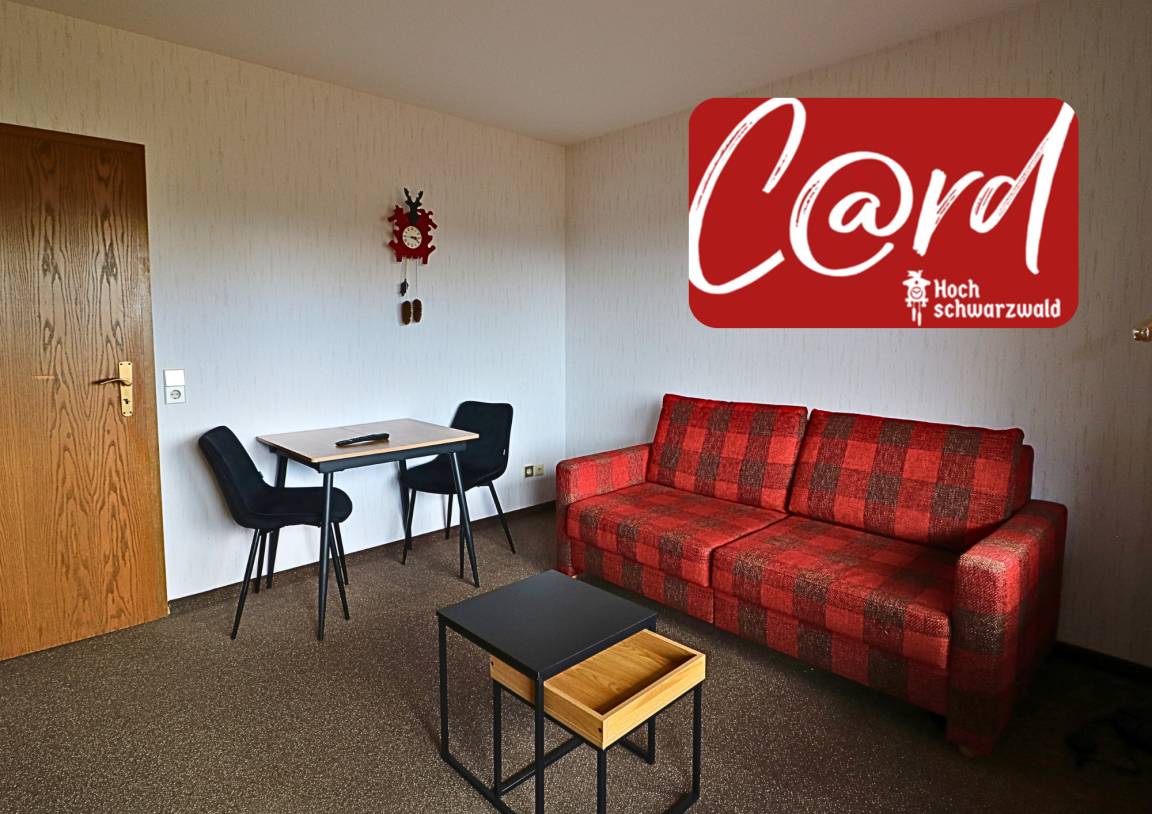 33 M² Ferienwohnung ∙ 1 Schlafzimmer ∙ 4 Gäste - Titisee-Neustadt