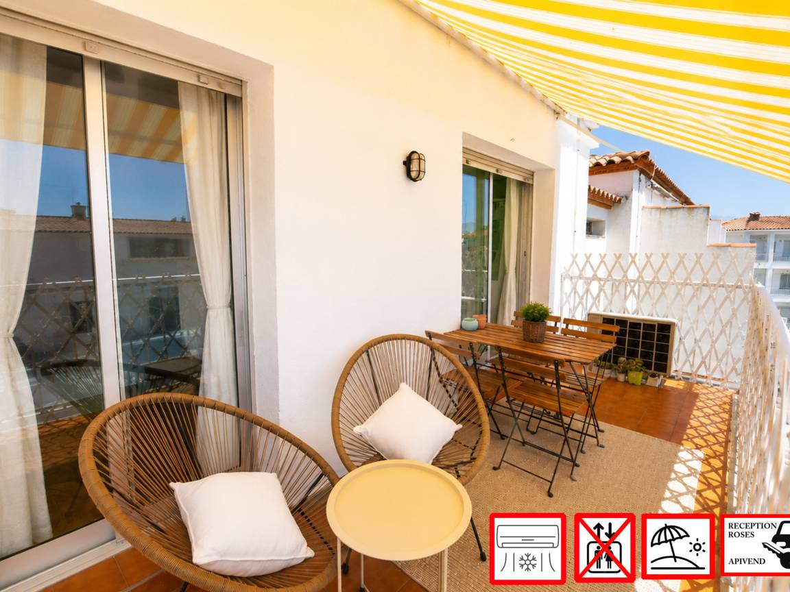 34 M² Apartamento ∙ 1 Habitación ∙ 4 Huéspedes - Ampuriabrava