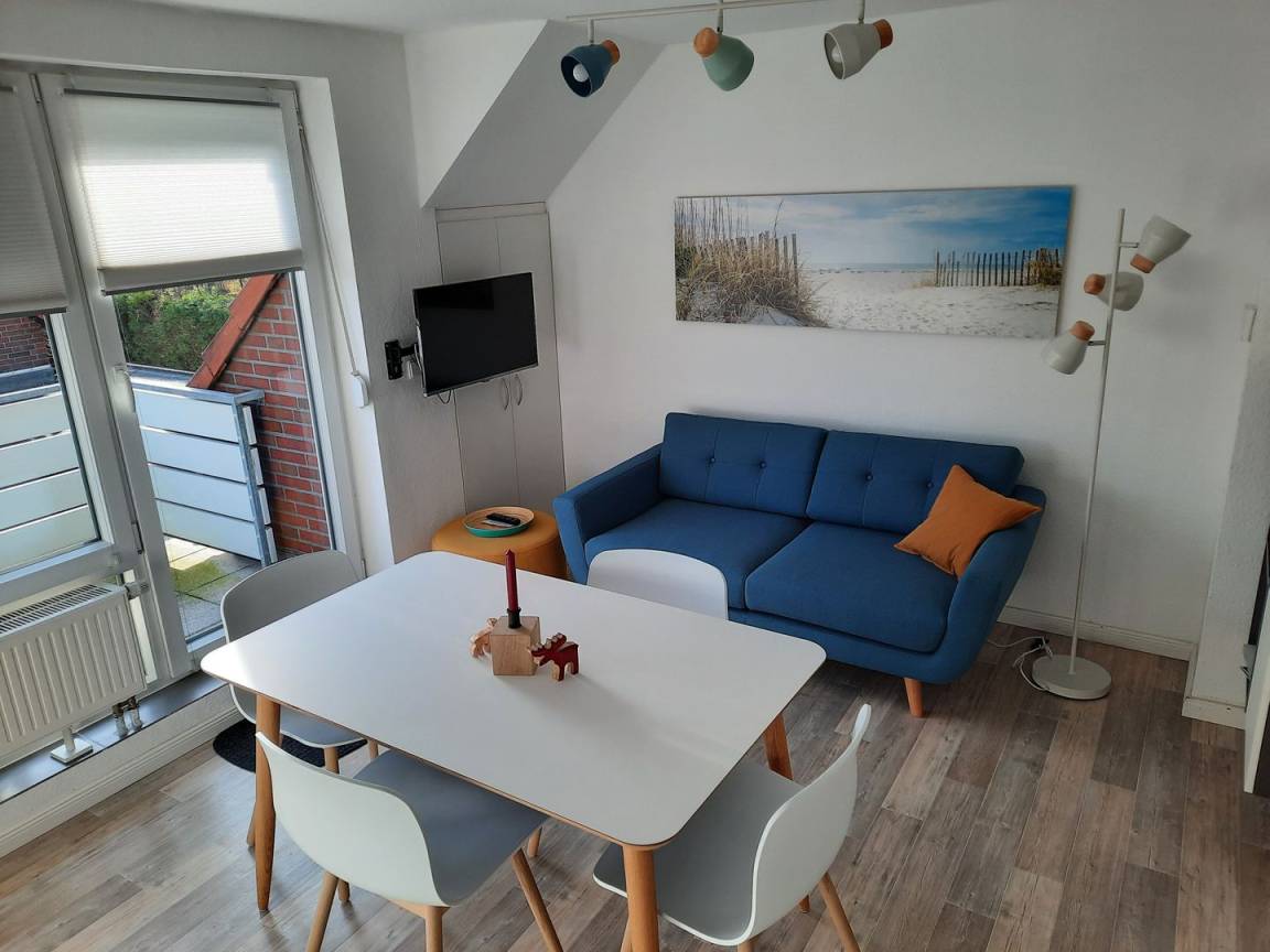 54 M² Ferienwohnung ∙ 2 Schlafzimmer ∙ 4 Gäste - Norden