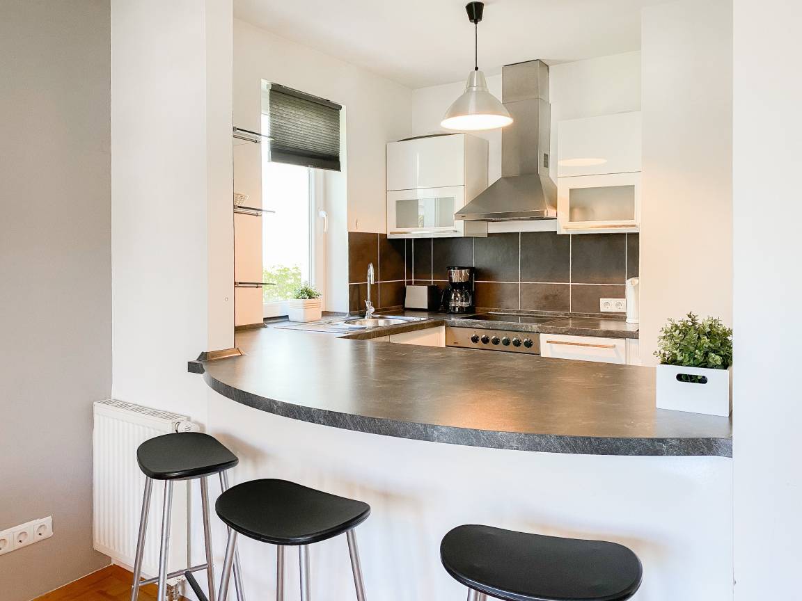 56 m² Ferienwohnung ∙ 1 Schlafzimmer ∙ 4 Gäste – Bild 12