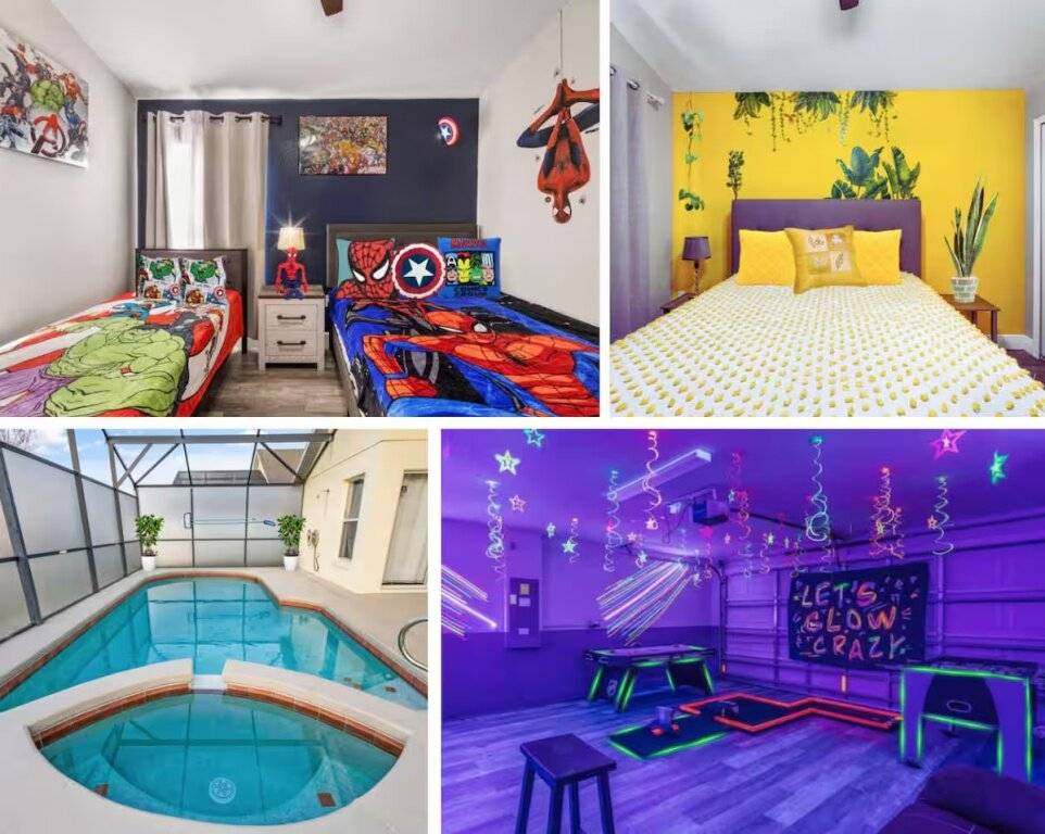 Huis ∙ 4 Slaapkamers ∙ 11 Gasten - Kissimmee, FL