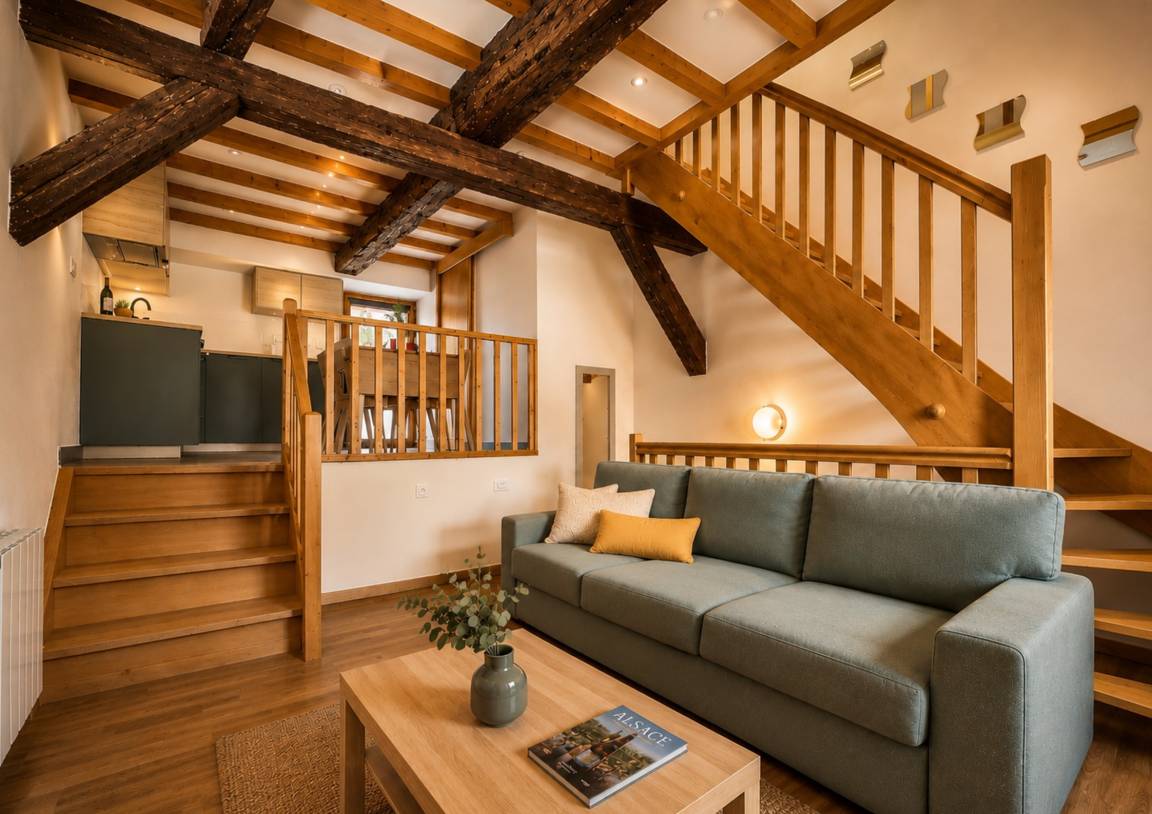 60 M² Appartement ∙ 1 Chambre ∙ 4 Personnes - Rouffach