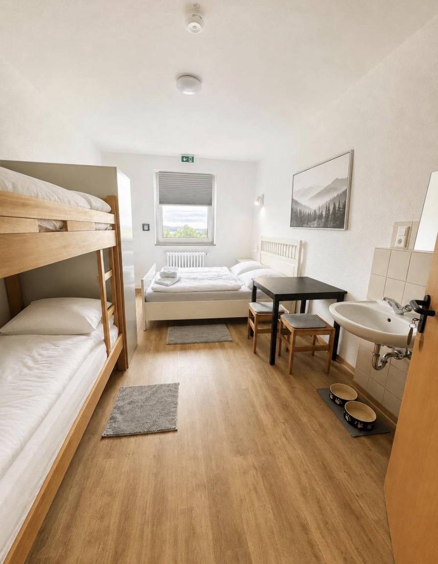 16 M² Hôtel ∙ 1 Chambre ∙ 4 Personnes - Walkenried