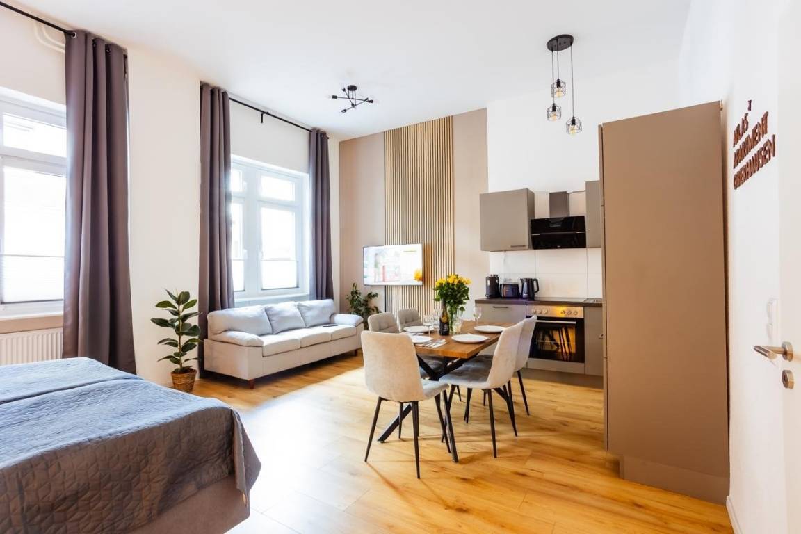 57 m&sup2; Ferienwohnung 2 Schlafzimmer 5 G&auml;ste
