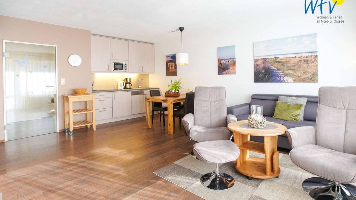 35 M² Apartment ∙ 1 Bedroom ∙ 3 Guests - Borkum