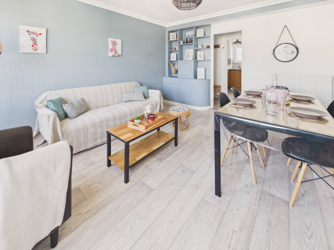 58 M² Ferienwohnung ∙ 2 Schlafzimmer ∙ 4 Gäste - Concarneau