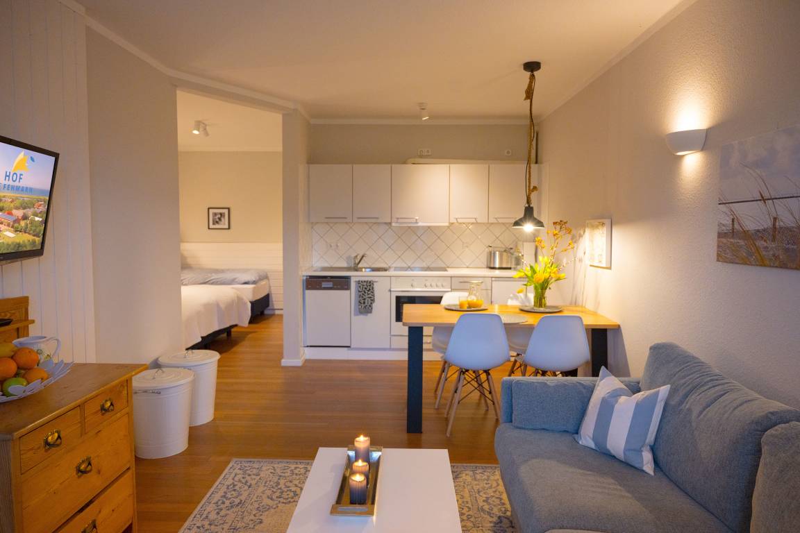 38 m² Ferienwohnung ∙ 1 Schlafzimmer ∙ 3 Gäste – Bild 9