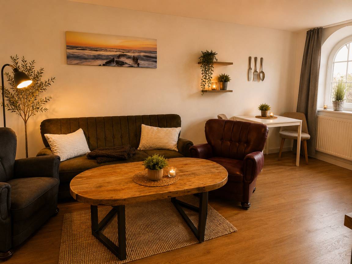 50 m&sup2; Ferienwohnung 1 Schlafzimmer 2 G&auml;ste