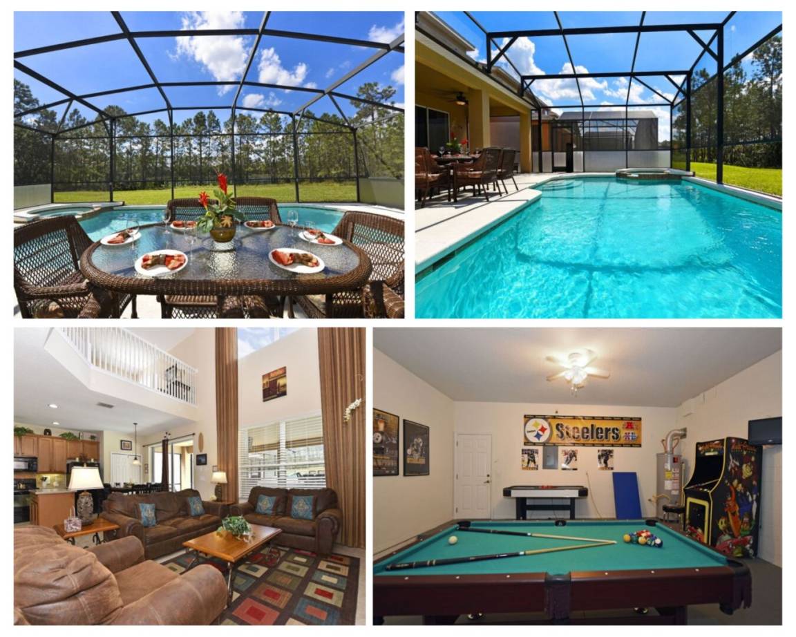 288 M² Maison De Vacances ∙ 6 Chambres ∙ 12 Personnes - Davenport, FL