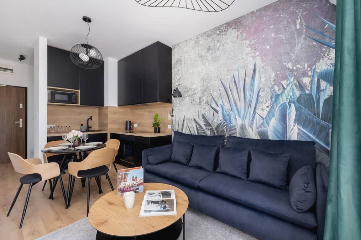Ferienwohnung ∙ 1 Schlafzimmer ∙ 4 Gäste - Krakau