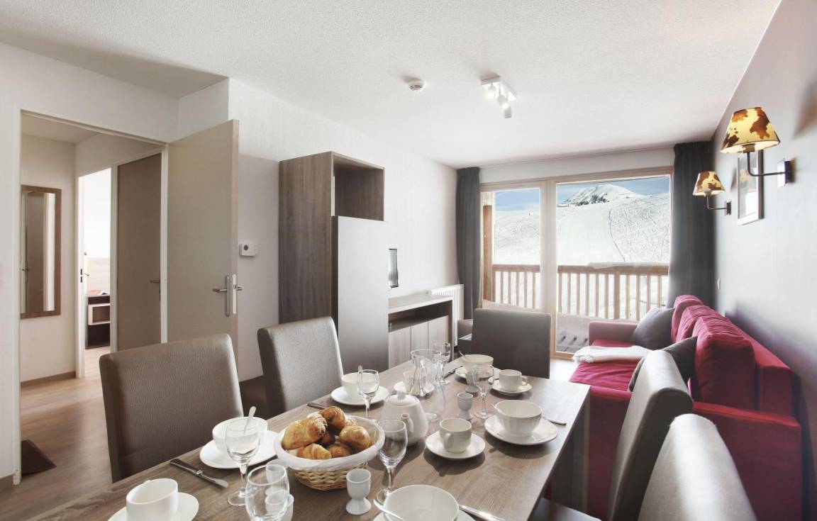 62 m&sup2; Ferienwohnung 2 Schlafzimmer 6 G&auml;ste