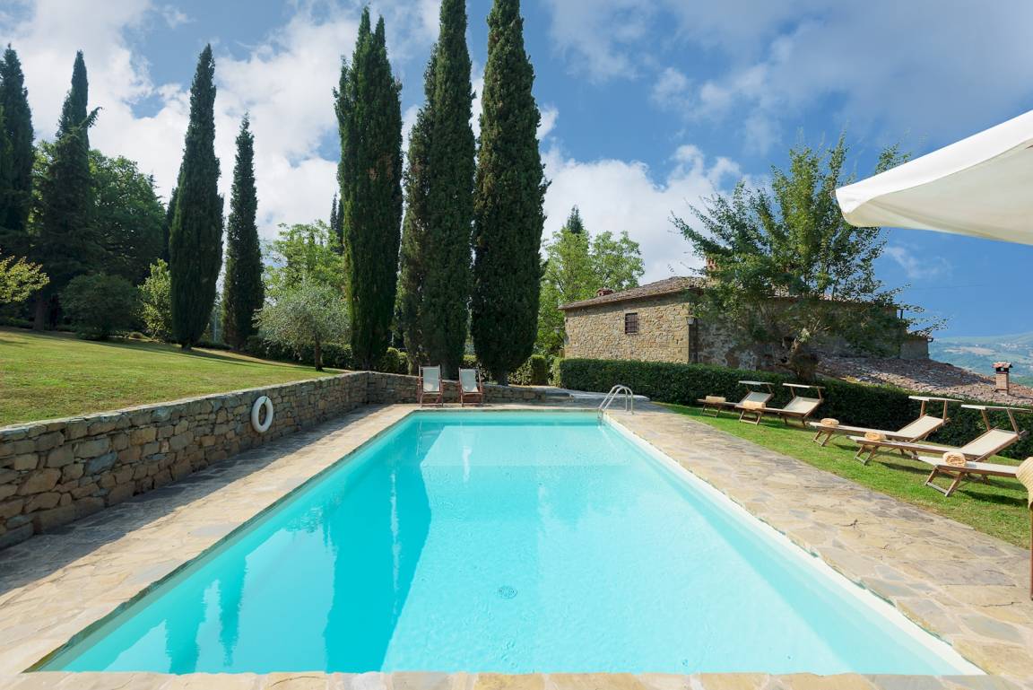 127 M² Villa ∙ 3 Schlafzimmer ∙ 6 Gäste - Monti del Chianti