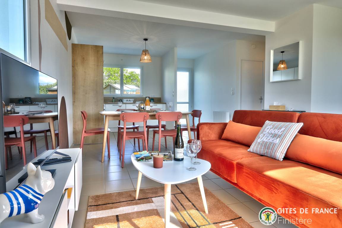 60 m&sup2; G&icirc;te 2 Schlafzimmer 4 G&auml;ste