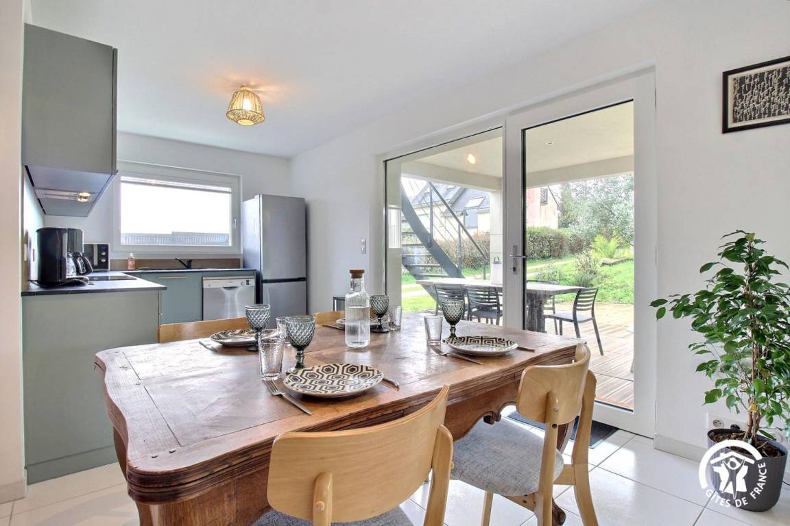 55 m² Gîte ∙ 2 Schlafzimmer ∙ 4 Gäste – Bild 3