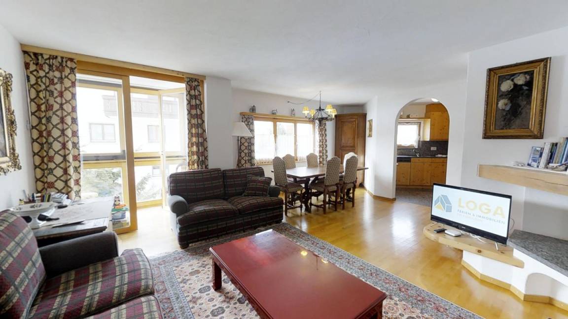 130 M² Apartment ∙ 3 Bedrooms ∙ 6 Guests - Silvaplana