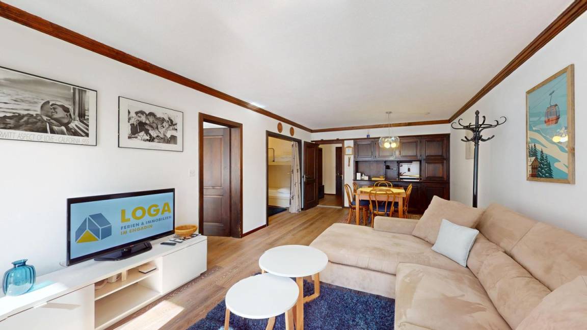 68 M² Apartment ∙ 1 Bedroom ∙ 4 Guests - Saint Moritz