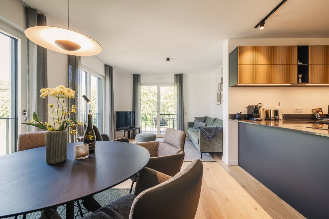 60 m² Ferienwohnung ∙ 1 Schlafzimmer ∙ 2 Gäste – Bild 1