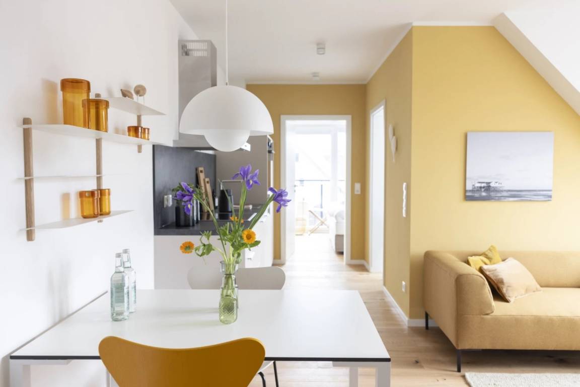 37 M² Ferienwohnung ∙ 1 Schlafzimmer ∙ 2 Gäste - Sankt Peter-Ording