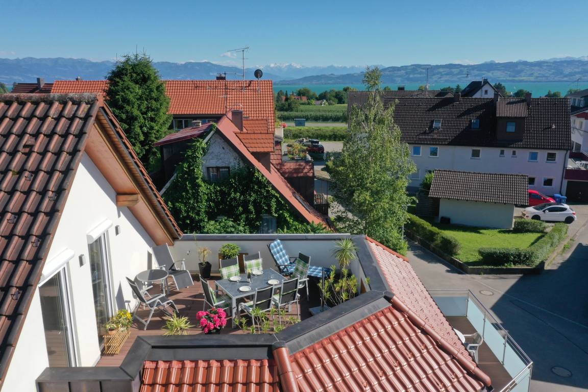 80 M² Ferienwohnung ∙ 2 Schlafzimmer ∙ 6 Gäste - Wasserburg (Bodensee)