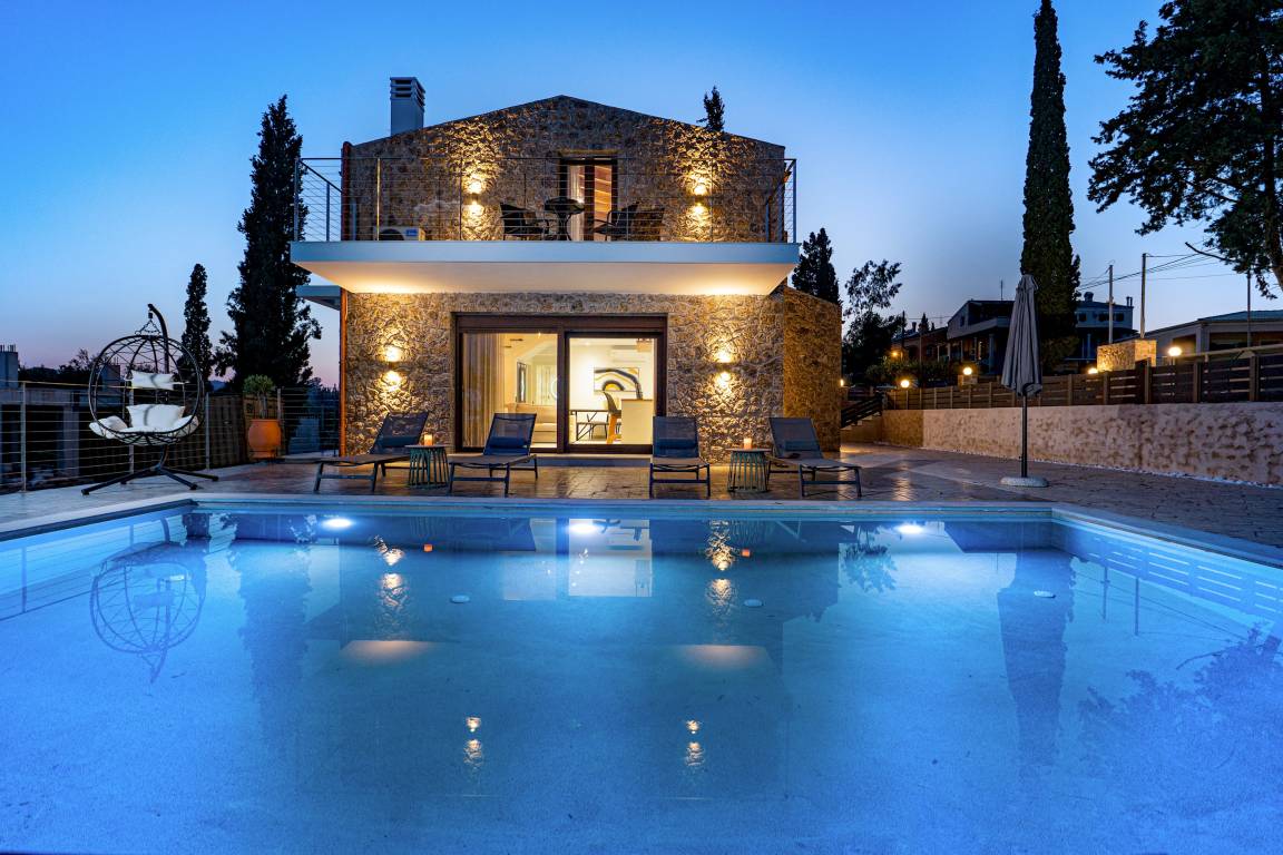 180 M² Villa ∙ 3 Schlafzimmer ∙ 6 Gäste - Korfu