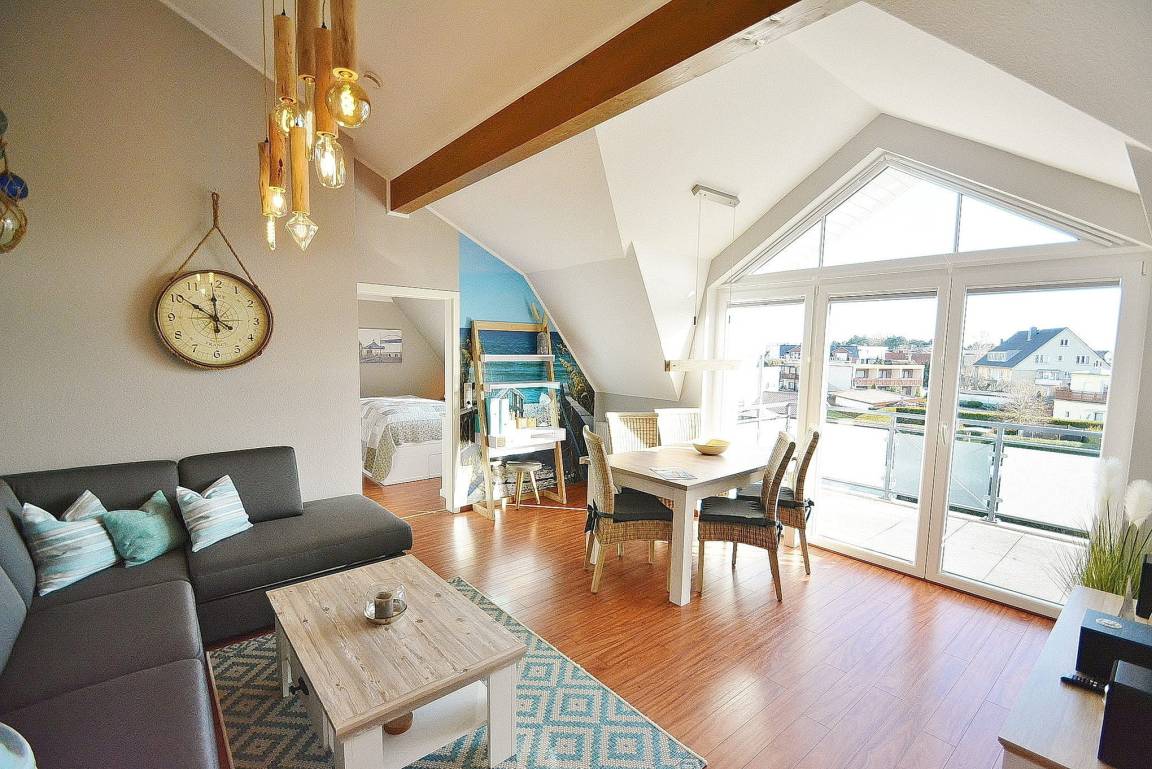 56 m² Ferienwohnung ∙ 2 Schlafzimmer ∙ 5 Gäste – Bild 3