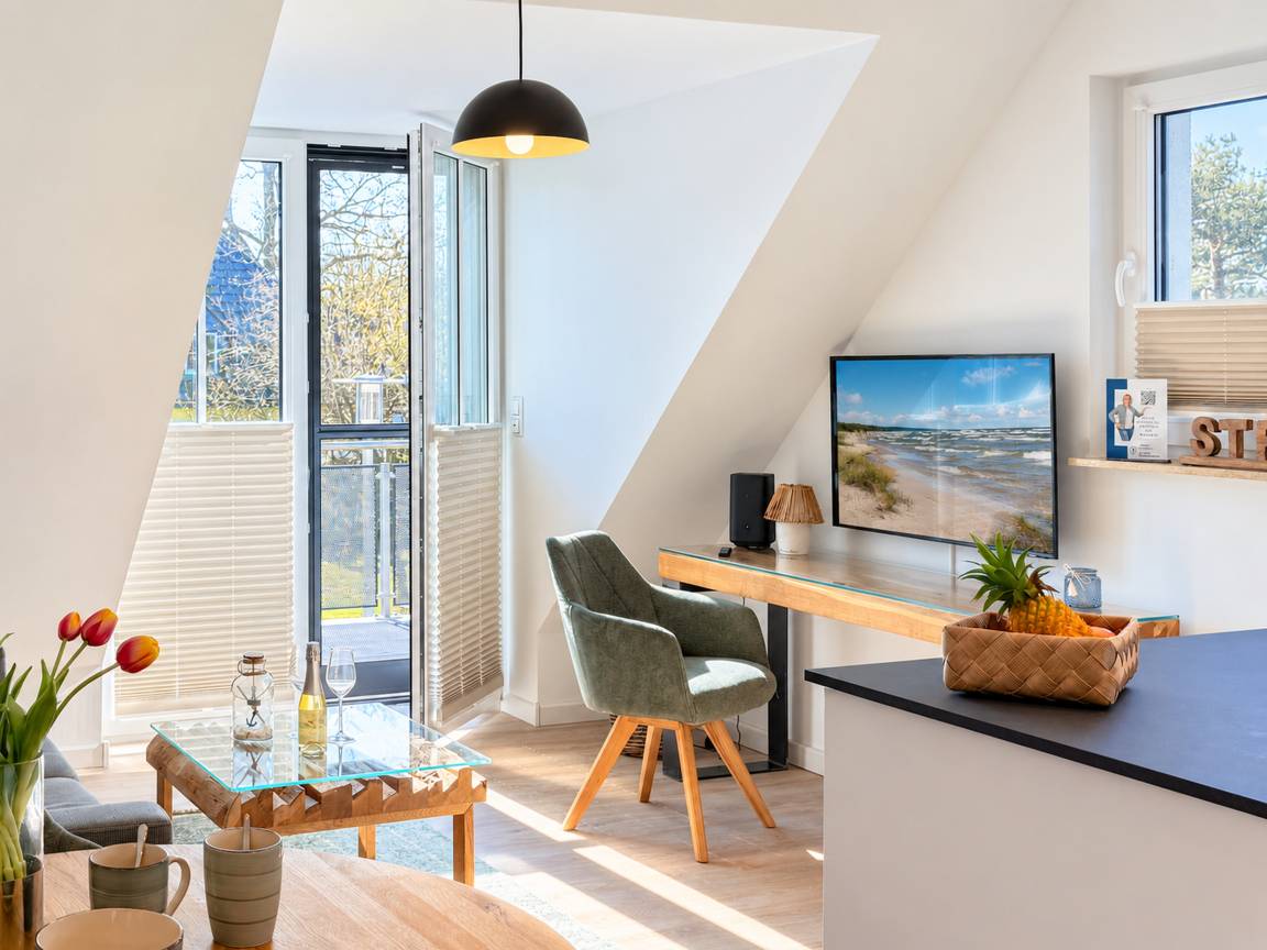 50 m&sup2; Ferienwohnung 1 Schlafzimmer 2 G&auml;ste