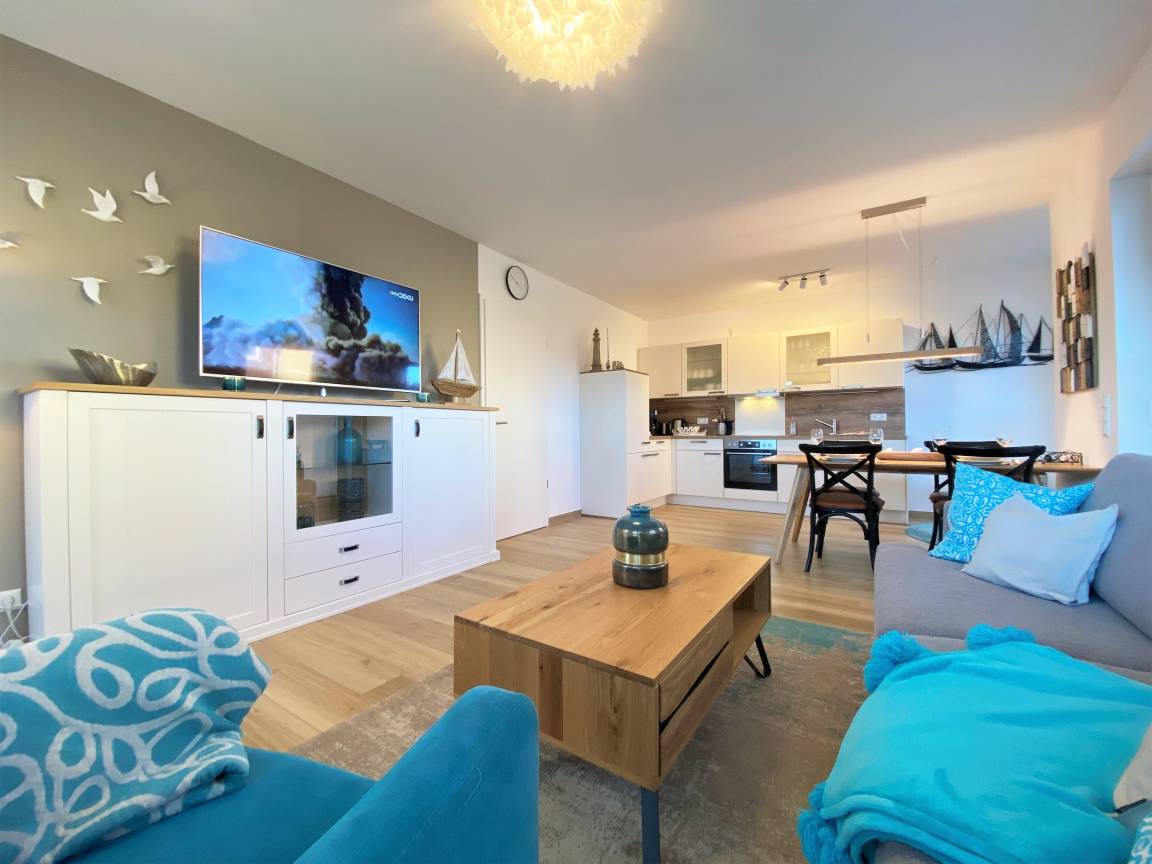 65 m² Ferienwohnung ∙ 1 Schlafzimmer ∙ 4 Gäste – Bild 1