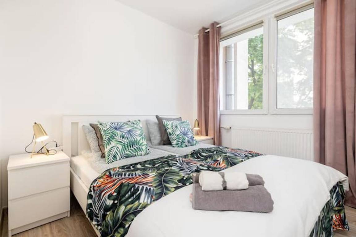 45 M² Ferienwohnung ∙ 2 Schlafzimmer ∙ 4 Gäste - Warschau