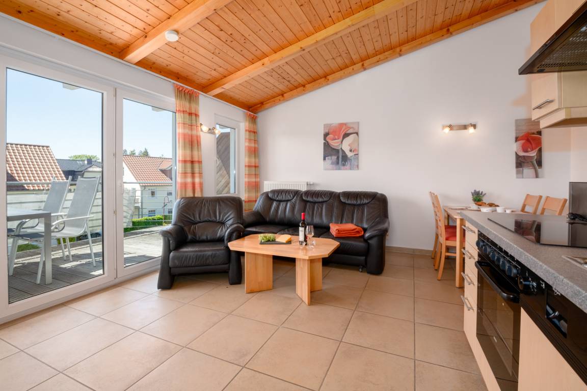 48 m² Ferienwohnung ∙ 1 Schlafzimmer ∙ 2 Gäste – Bild 3