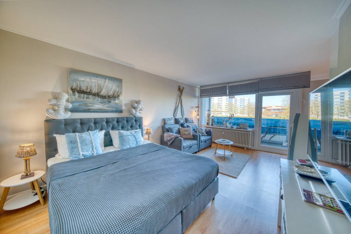 38 m² Ferienwohnung ∙ 1 Schlafzimmer ∙ 2 Gäste – Bild 1