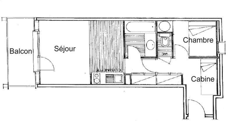 33 m&sup2; Ferienwohnung 1 Schlafzimmer 6 G&auml;ste