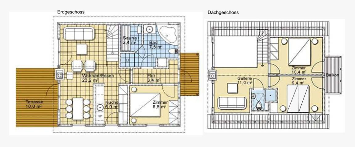 85 m² Ferienhaus ∙ 3 Schlafzimmer ∙ 6 Gäste – Bild 24