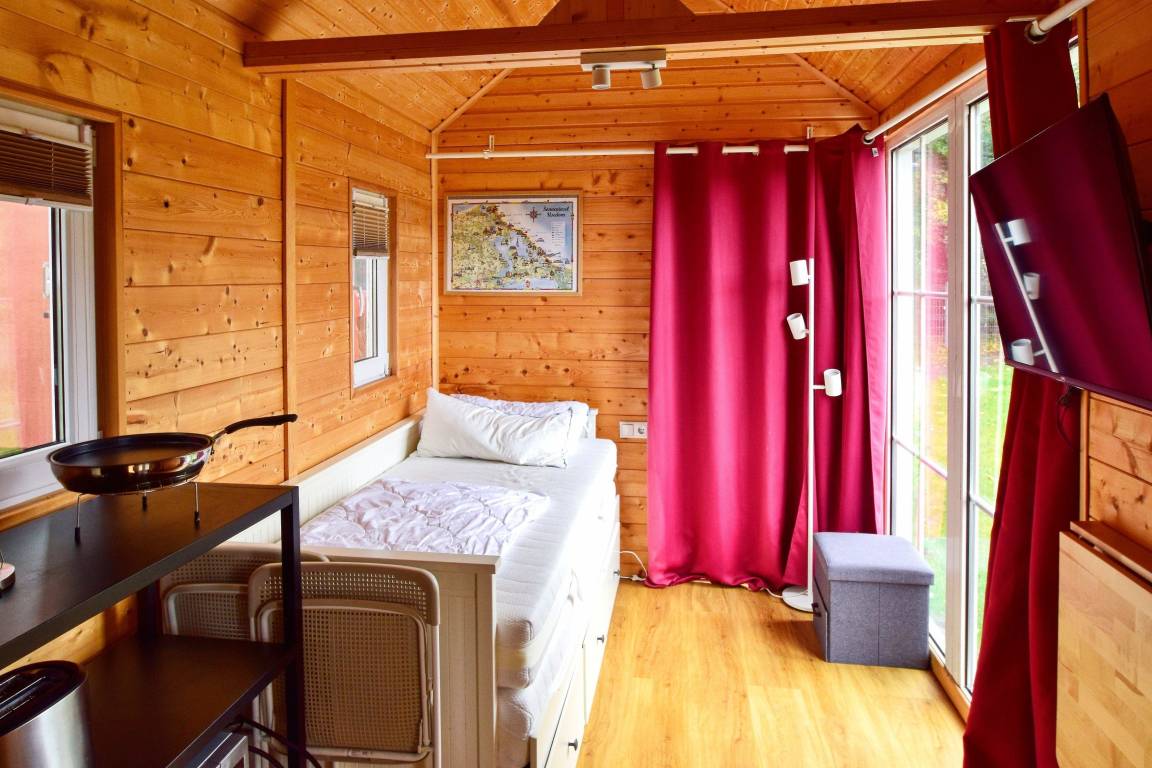 15 m² Ferienhaus ∙ 1 Schlafzimmer ∙ 4 Gäste – Bild 5